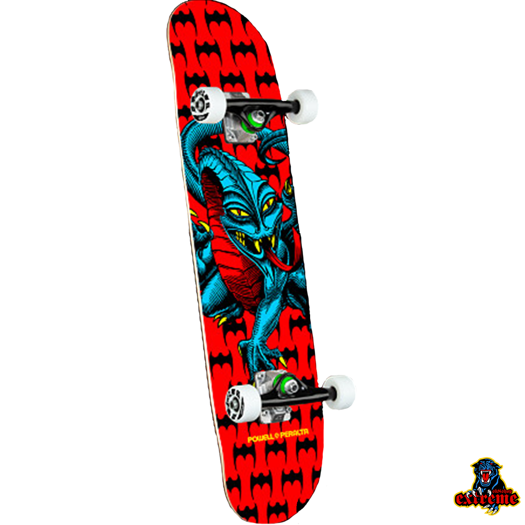 POWELL PERALTA COMPLETE Cab Dragon One Off Red