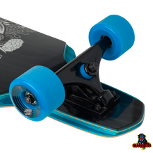 Load image into Gallery viewer, SANTA CRUZ Longboard Drop Down Botanic Skull
