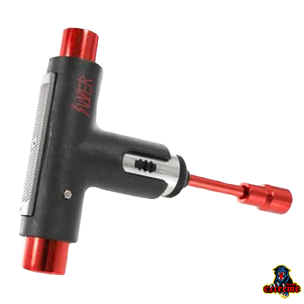 SILVER Skate Tool  Slayer Black/ Red