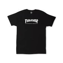 Load image into Gallery viewer, THRASHER T-shirt MAG LOGO Black/ White
