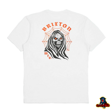 Load image into Gallery viewer, BRIXTON T-SHIRT Reaper White
