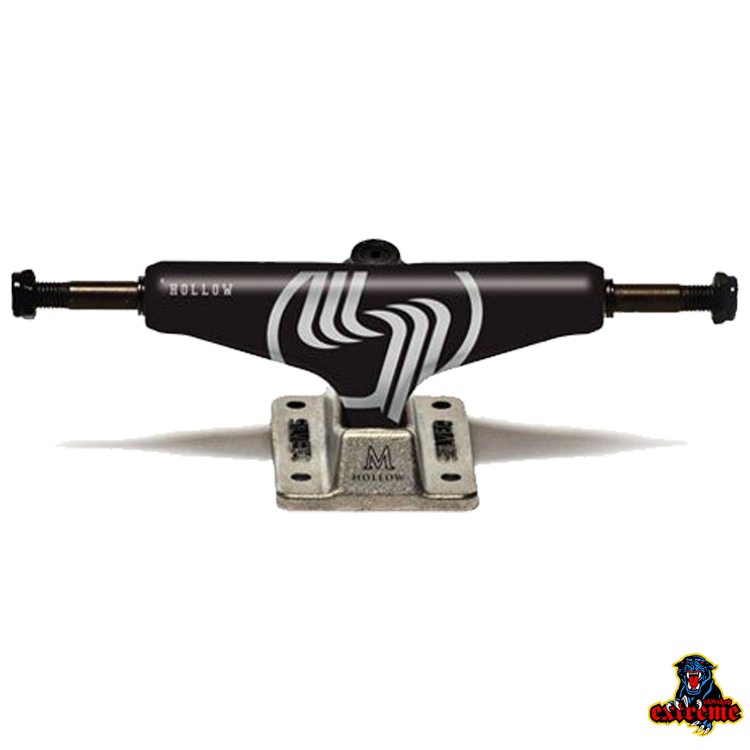 SILVER M-CLS 8.0 SKATEBOARD TRUCK Hollow Black (Set of 2)