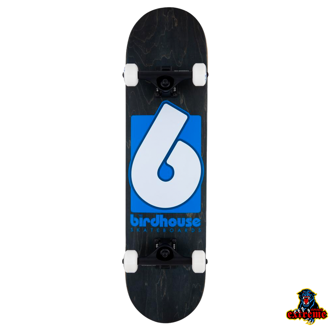 BIRDHOUSE Complete Stage 3 B Logo Black/ Blue