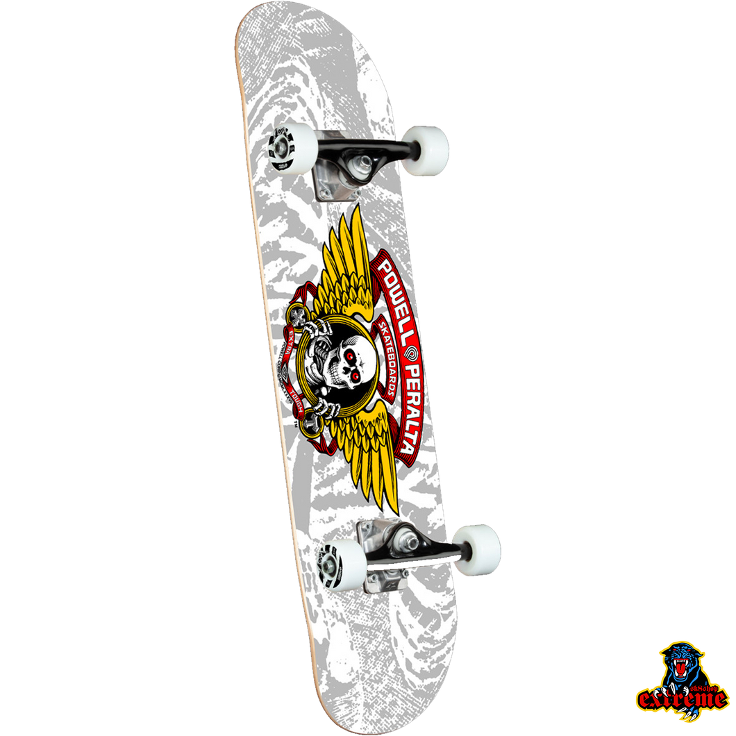 POWELL PERALTA COMPLETE WINGED RIPPER Silver 8.0