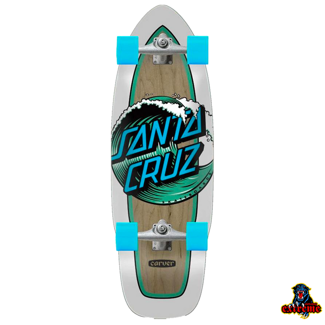 SANTA CRUZ SURFSKATE Cruiser Wave Dot Cut Back Carver