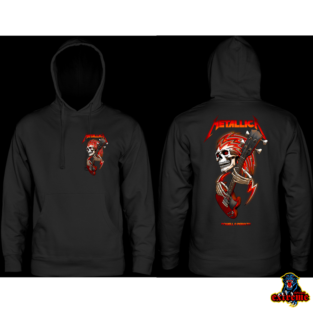 POWELL PERALTA HOODIE Og Metallica Collab