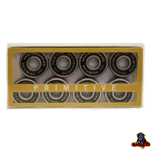 Load image into Gallery viewer, PRIMITIVE Bearings Single Pack White/ Gold
