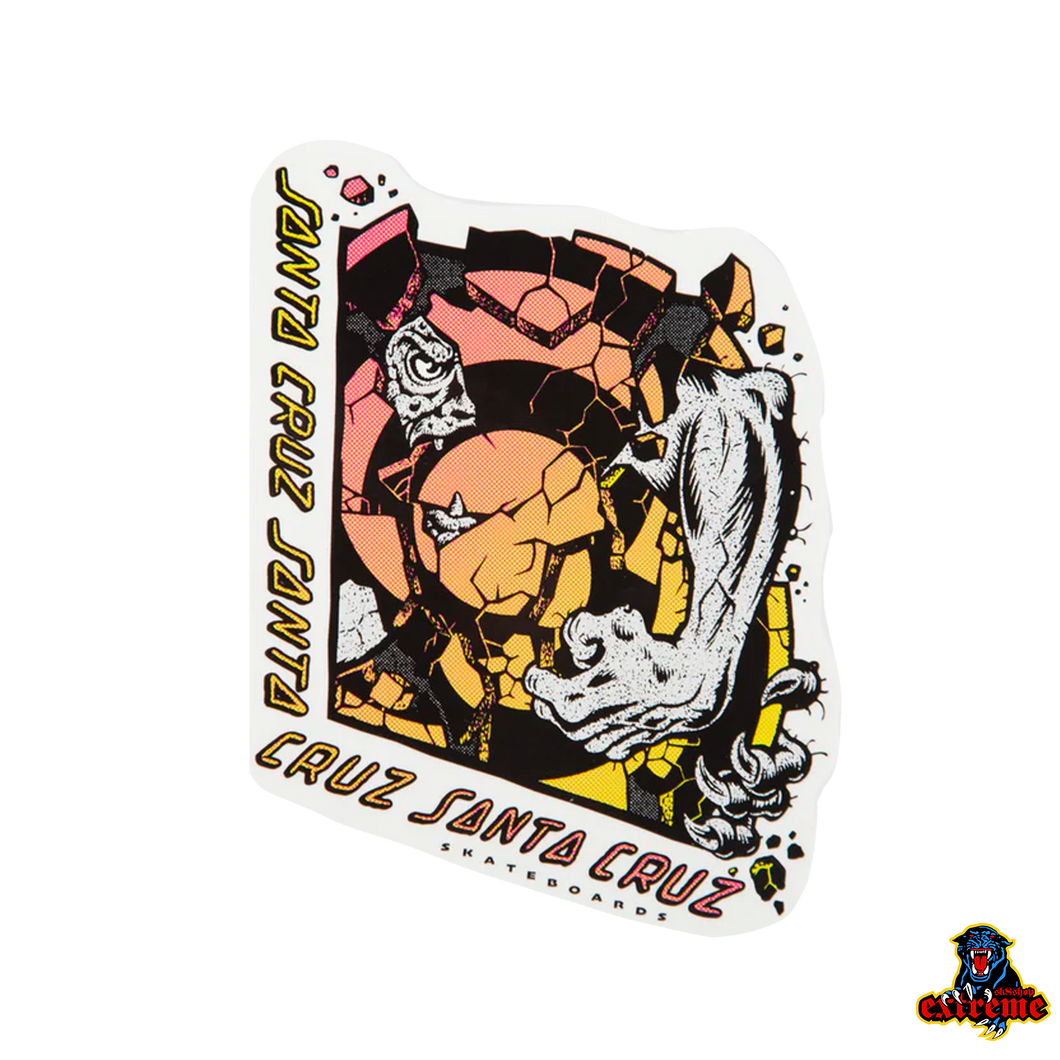 SANTA CRUZ STICKER Roskopp Break Sticker