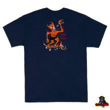 Load image into Gallery viewer, THRASHER T-SHIRT Burn It Down Navy
