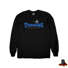 Load image into Gallery viewer, THRASHER LONGSLEEVE T-SHIRT GONZ THUMBS UP Black

