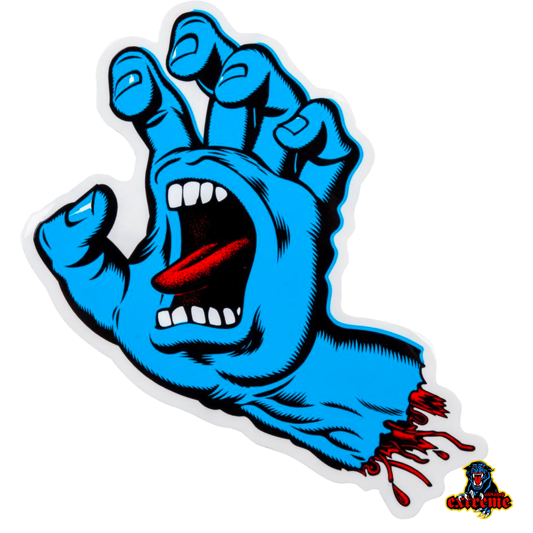 SANTA CRUZ Sticker Screaming Hand 3''