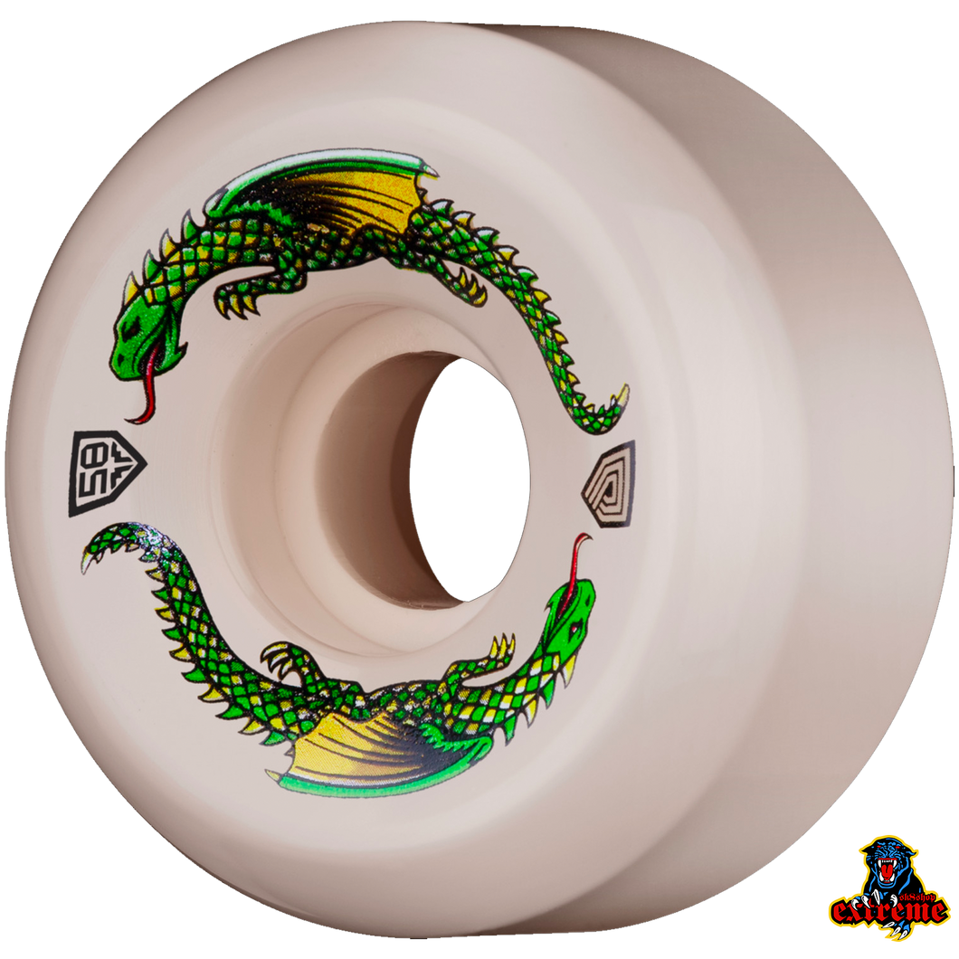 POWELL PERALTA WHEELS Dragon Formula Offwhite