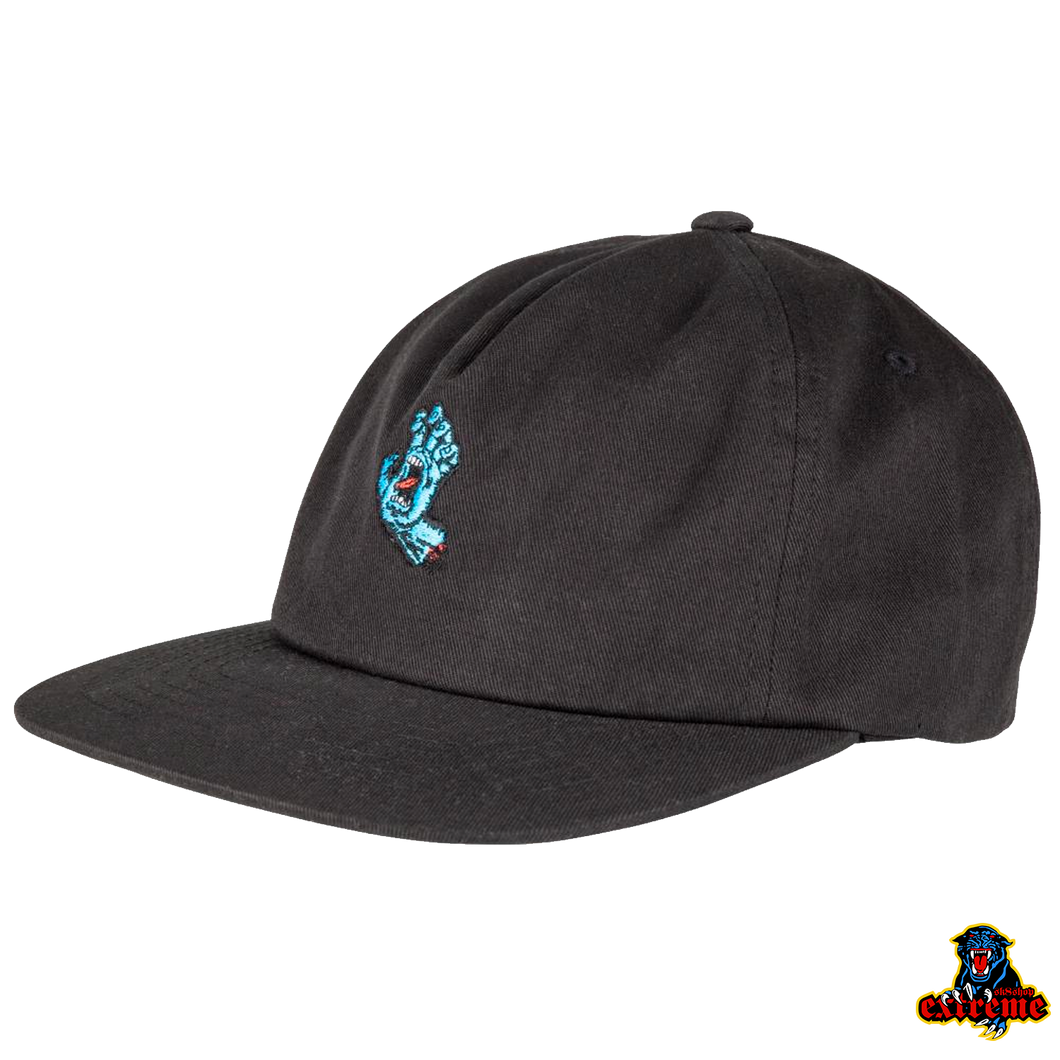 SANTA CRUZ CAP Screaming Mini Hand Cap Black