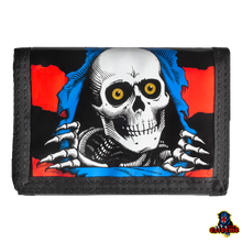 Load image into Gallery viewer, POWELL PERALTA WALLET RIPPER TRIFOLD VELCRO Red/ Blue
