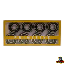 Load image into Gallery viewer, PRIMITIVE Bearings Single Pack White/ Gold
