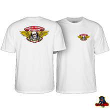 Load image into Gallery viewer, POWELL PERALTA  T-SHIRT WINGED RIPPER White
