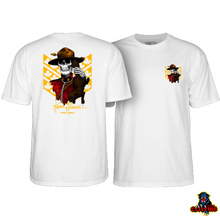 Load image into Gallery viewer, POWELL  PERALTA T-SHIRT KEVIN HARRIS White
