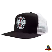 Load image into Gallery viewer, INDEPENDENT CAP Converge Meshback Cap Black/ White
