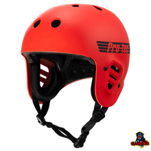 Load image into Gallery viewer, PRO-TEC Helmet Full Cut Cert Matt Bright Red

