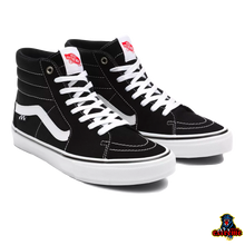 Load image into Gallery viewer, VANS SKATE SK8-HI Black/ White
