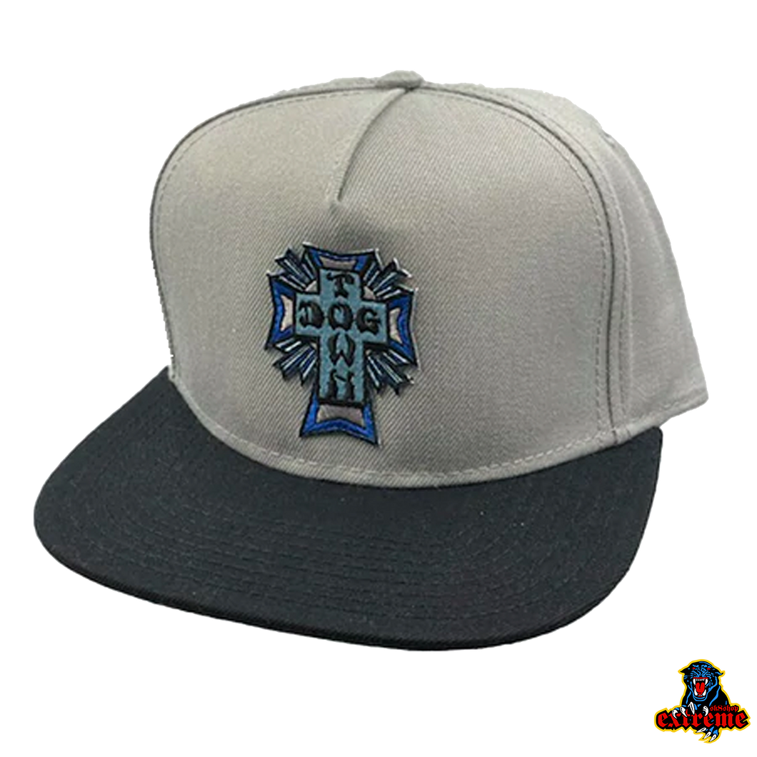 DOGTOWN CAP  Blue Cross Snapback