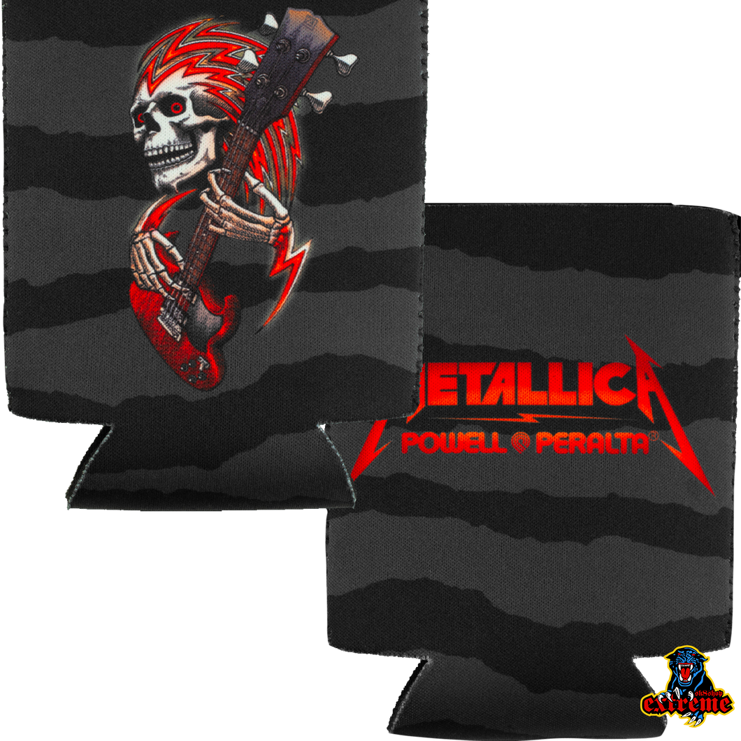 POWELL PERALTA Metallica Collab Koozie Black