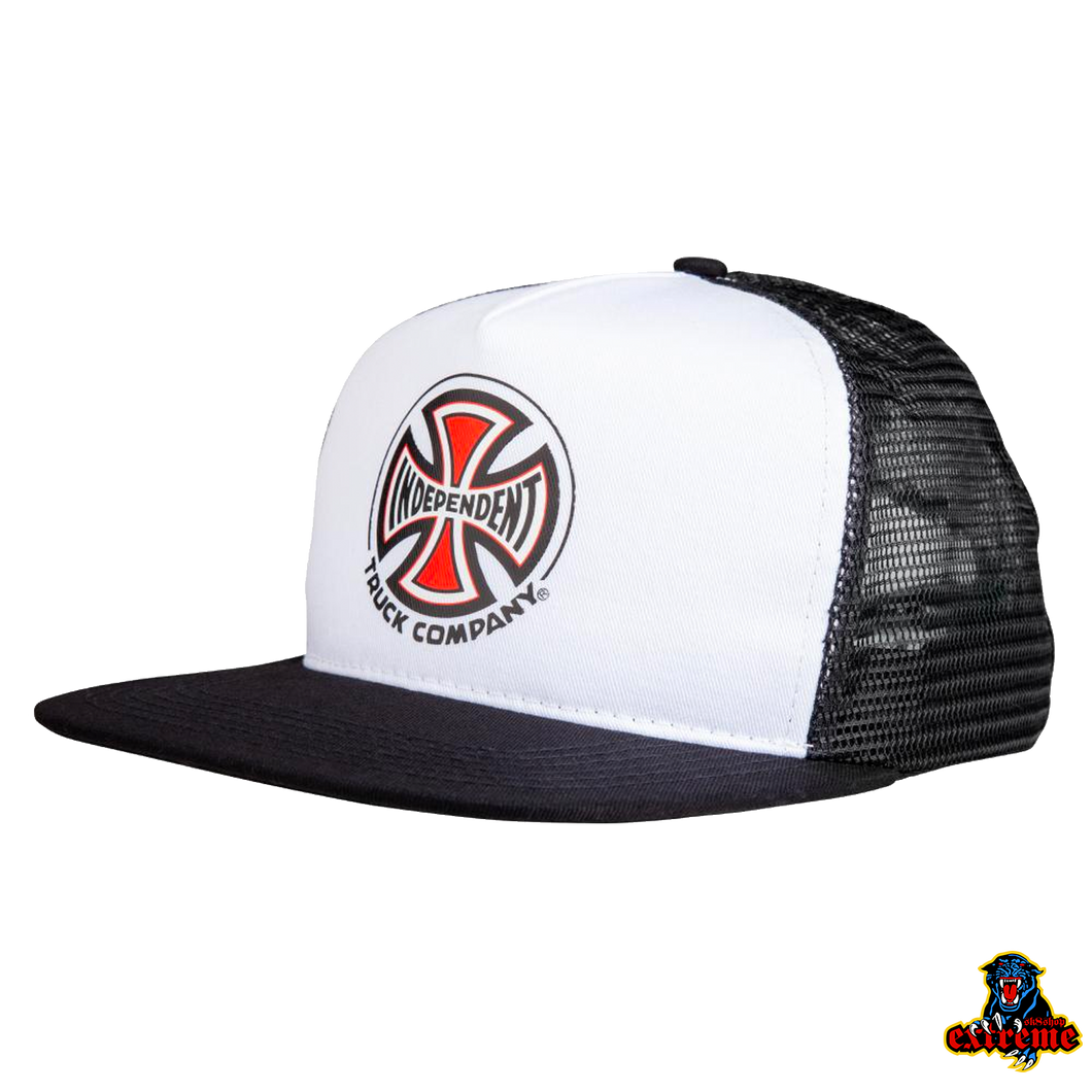 INDEPENDENT CAP Mesh White/Black