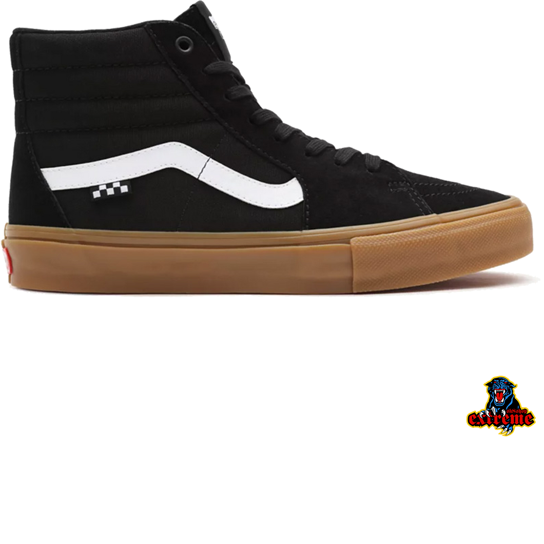 VANS SKATE SK8-HI Black/ Gum