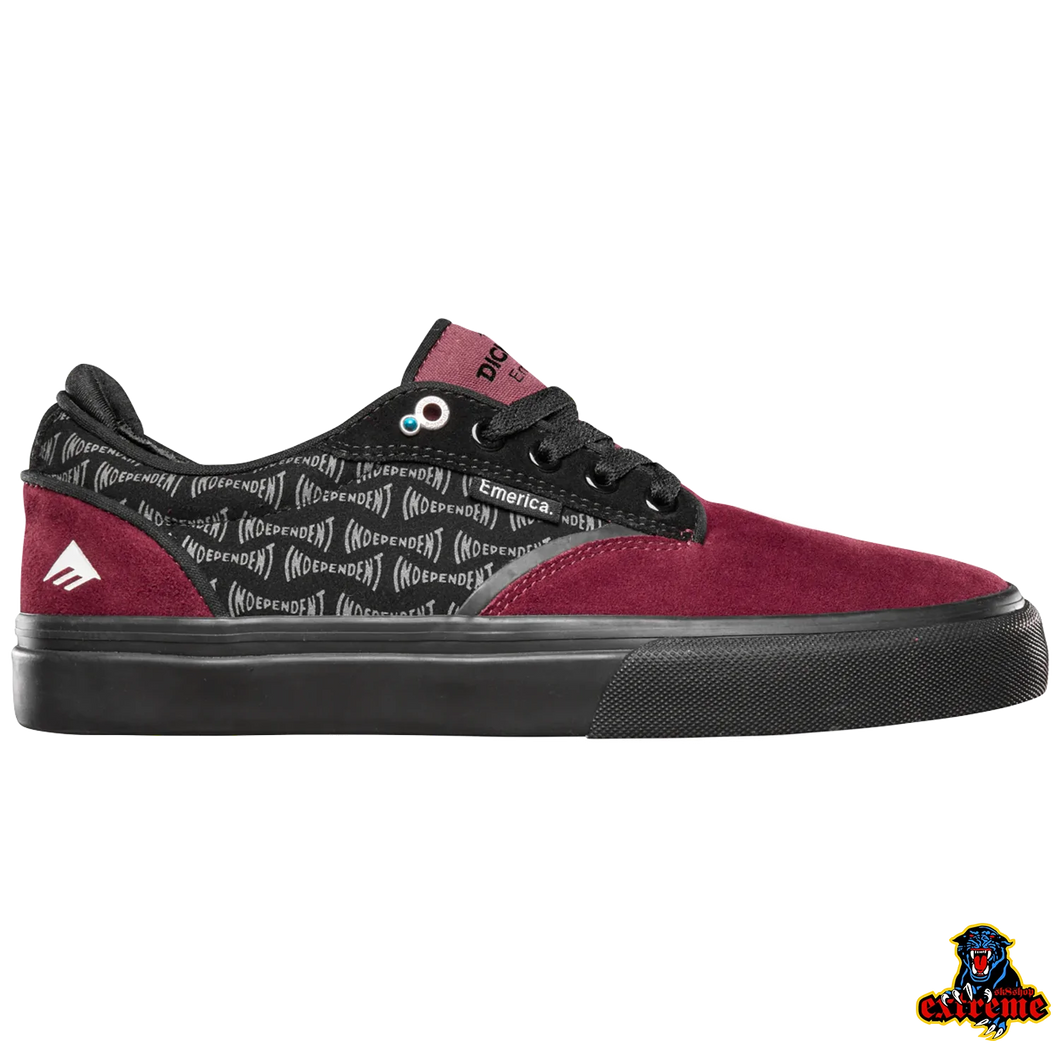 EMERICA Dickson X Independent Red/ Black