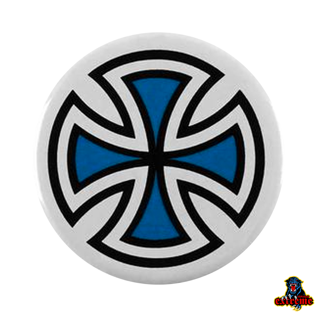 INDEPENDENT CROSS PIN Blue