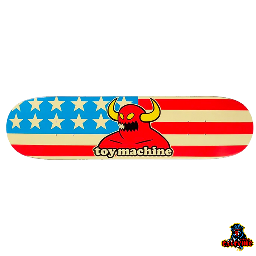 TOY MACHINE DECK American Monster Off White