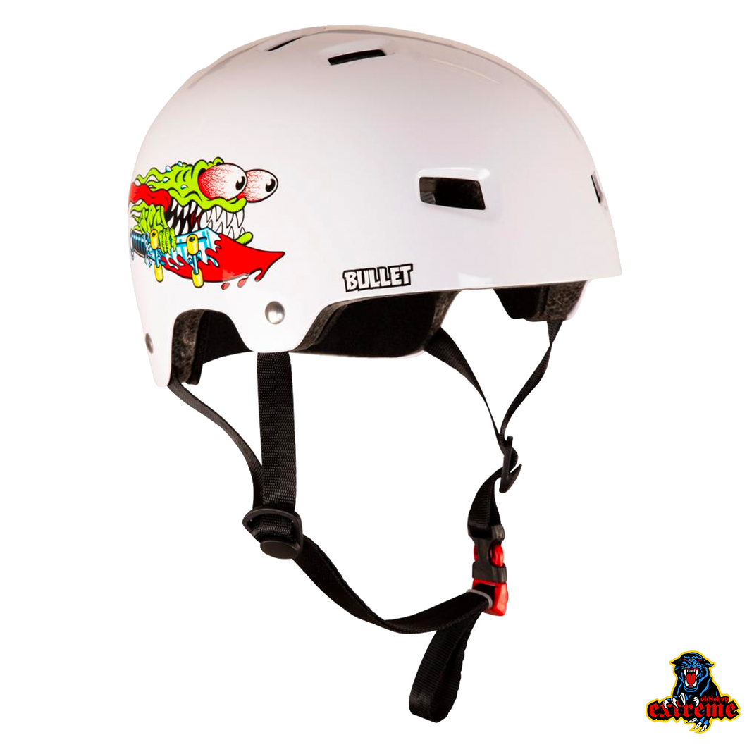 BULLET X SANTA CRUZ Helmet Slasher Youth  White