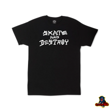 Load image into Gallery viewer, THRASHER T-shirt Skate and Destroy Black
