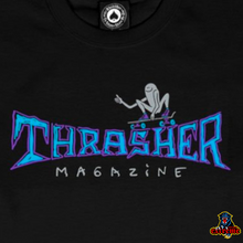 Load image into Gallery viewer, THRASHER LONGSLEEVE T-SHIRT GONZ THUMBS UP Black
