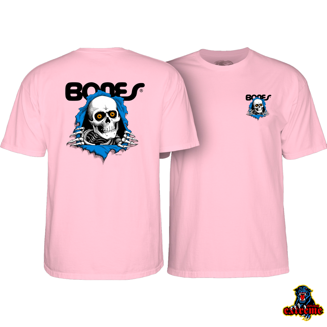 POWELL PERALTA  T-SHIRT Ripper Light Pink