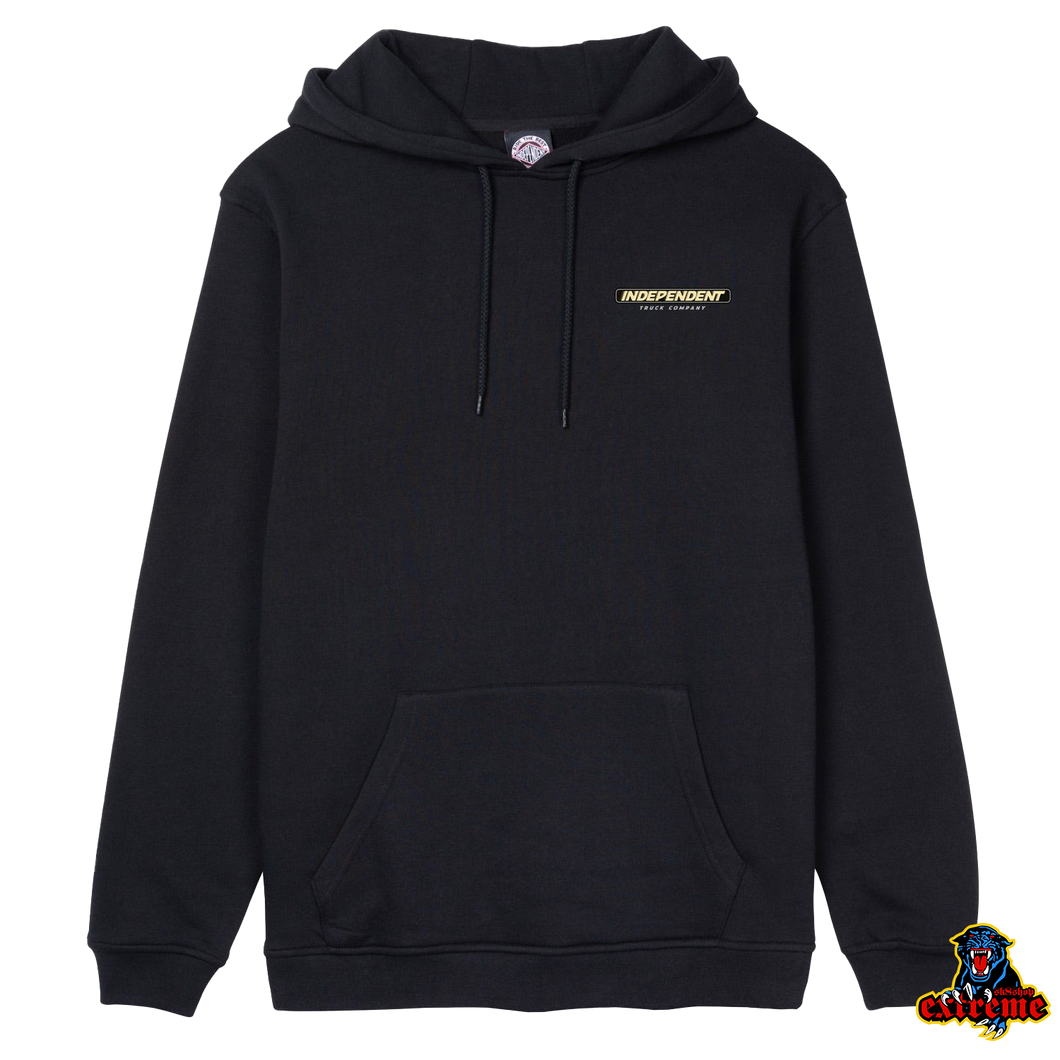 INDEPENDENT HOODIE Speed Snake Black