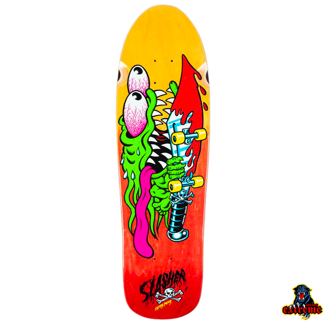 SANTA CRUZ DECK Meek Slasher  Red/ Yellow