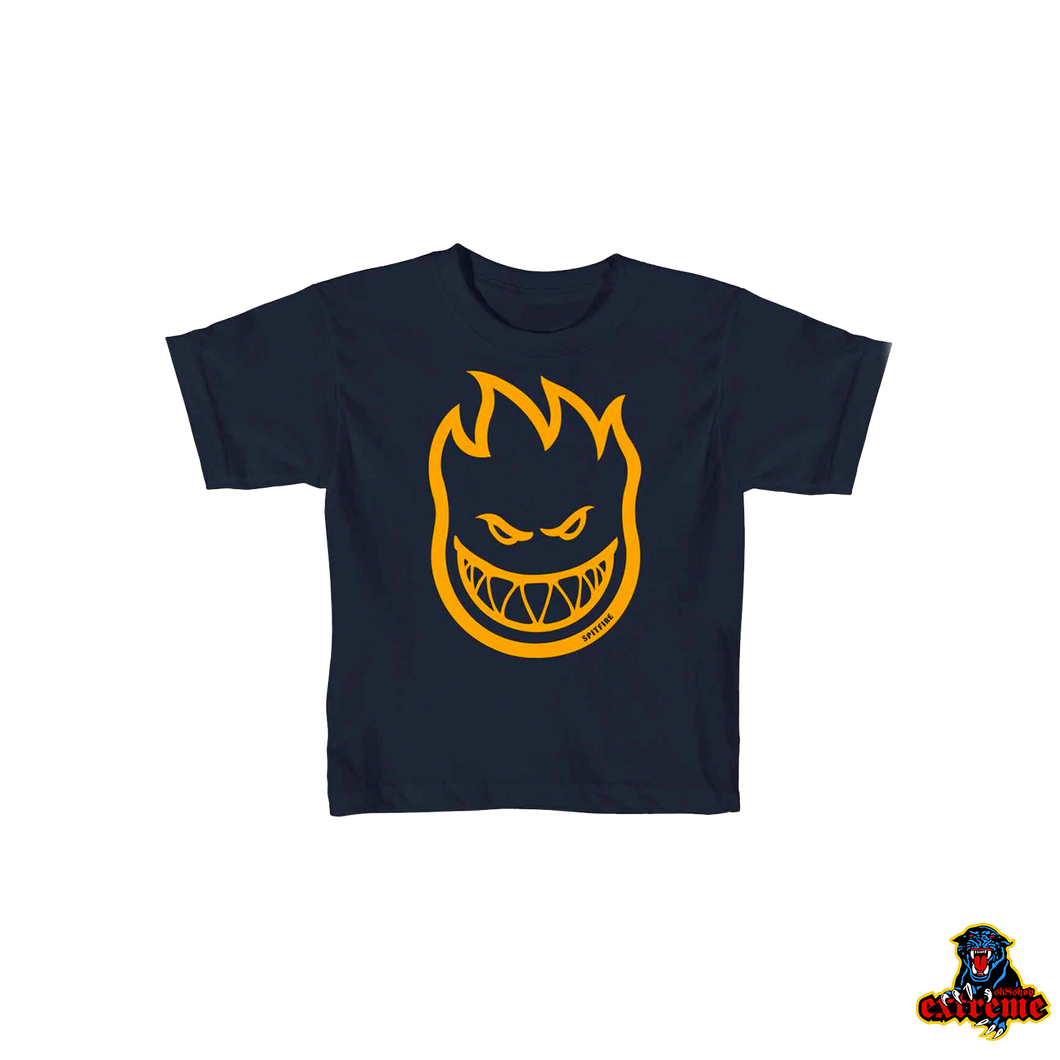 SPITFIRE TODDLER T-Shirt Bighead Navy/ Gold