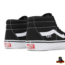 Load image into Gallery viewer, VANS SKATE GROSSO MID Black/White /Emo Leather
