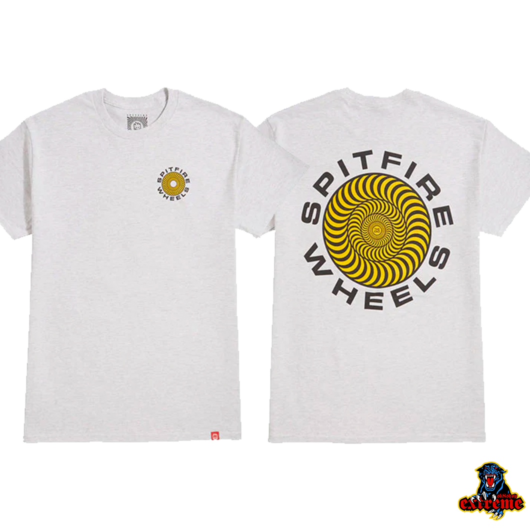 SPITFIRE T-SHIRT Classic '87 Swirl Ash/ Gold/ Black