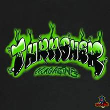Load image into Gallery viewer, THRASHER T-SHIRT AIRBRUSH Black
