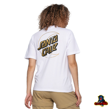 Load image into Gallery viewer, SANTA CRUZ T-Shirt Holo Moon Dot White
