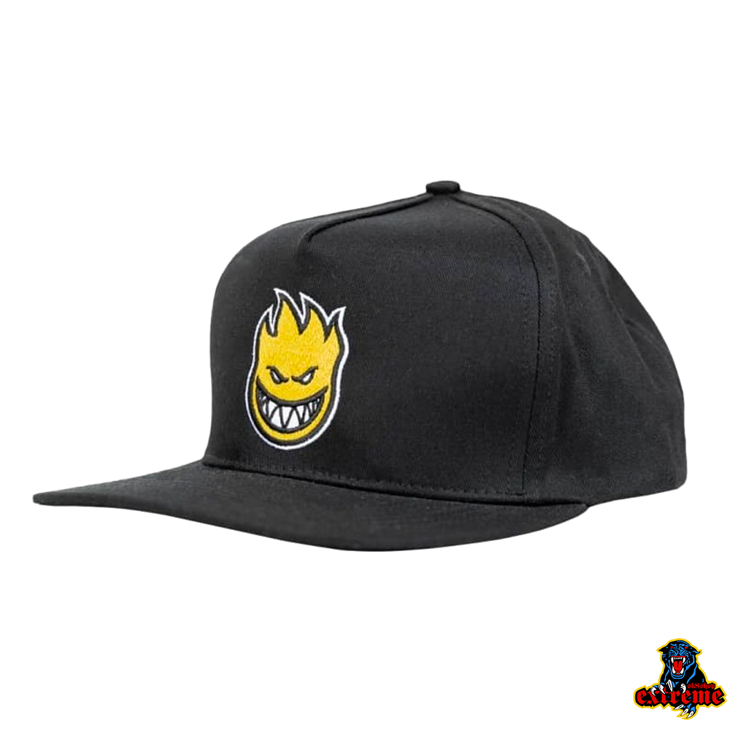 SPITFIRE CAP SNAPBACK Bighead Black/ Gold