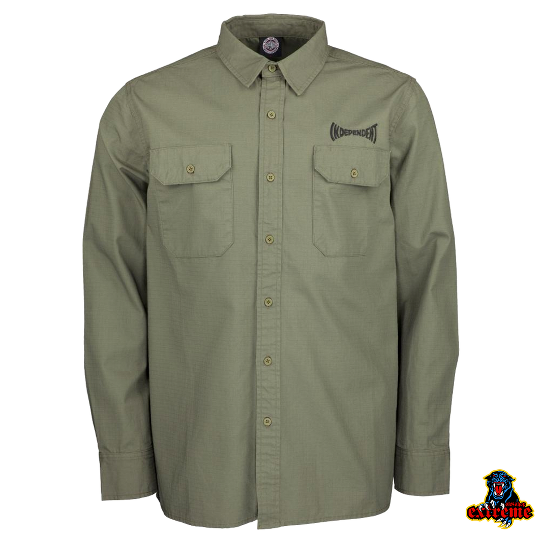 INDEPENDENT TRUCK Co Shirt Surrender Olive