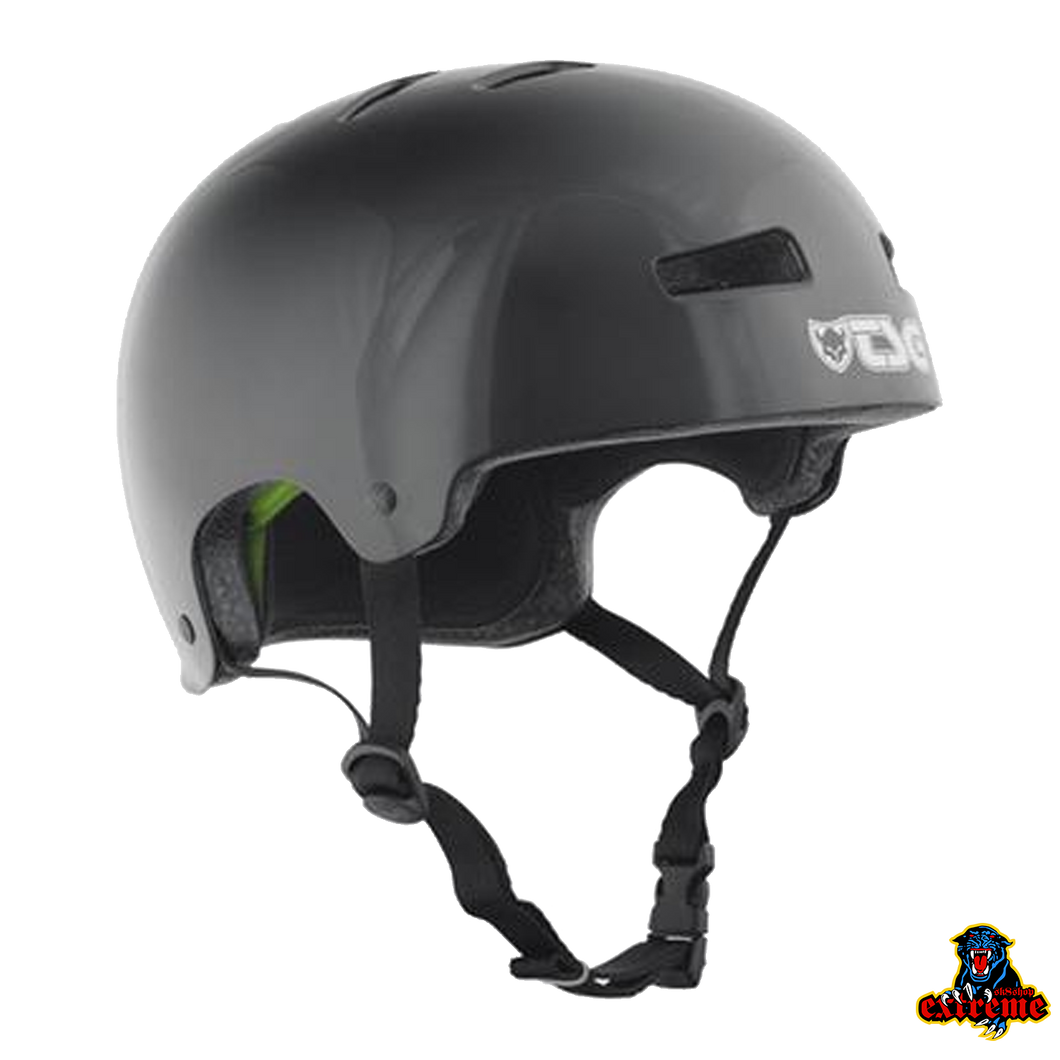 TSG HELMET EVOLUTION Solid Color Injected Black
