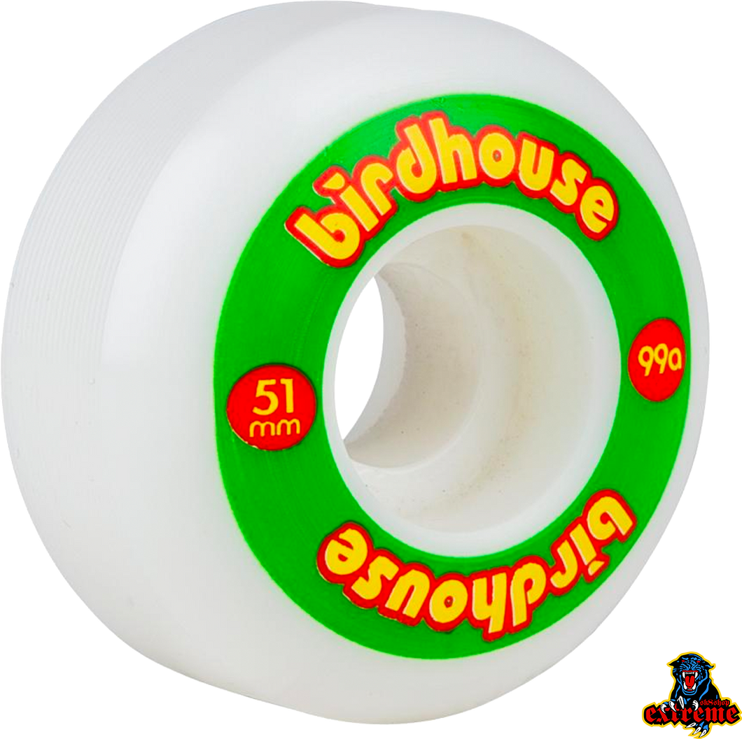 BIRDHOUSE Wheels Logo Rasta