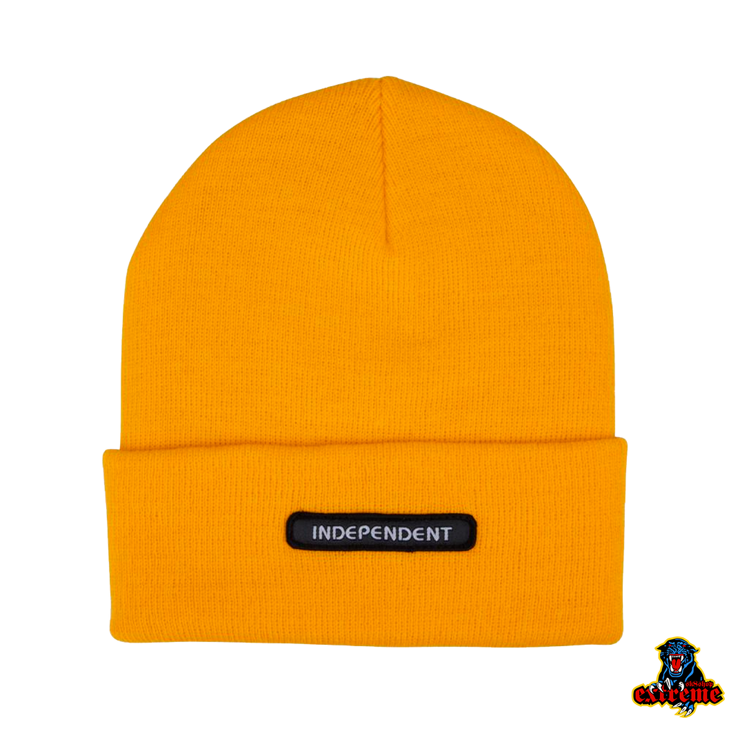 INDEPENDENT BEANIE Groundwork Gold O/S
