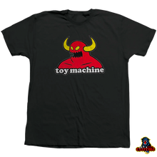 Load image into Gallery viewer, TOY MACHINE MONSTER TEE Black
